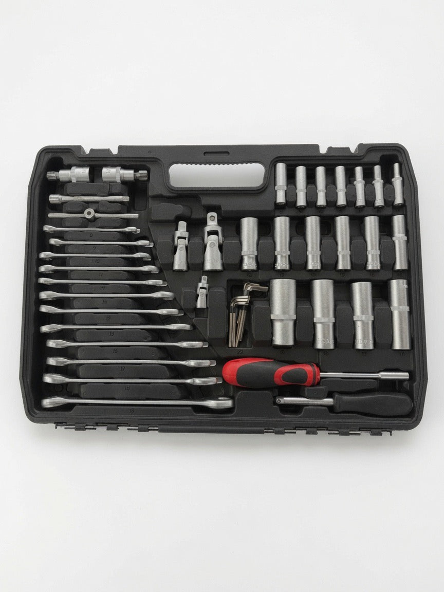 COFFRET DOUILLE 215 PCS