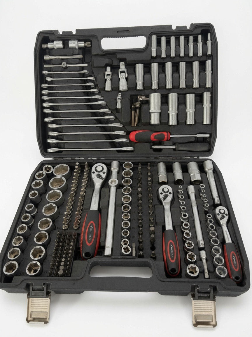 COFFRET DOUILLE 215 PCS
