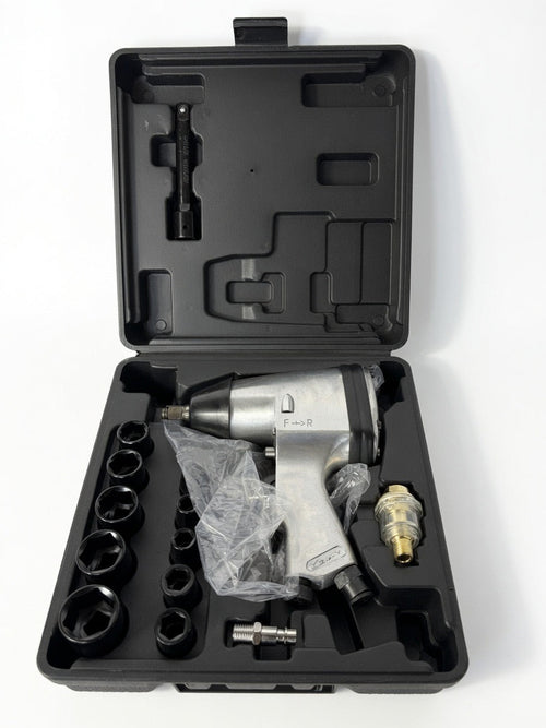 Kit boulonneuse pneumatique 17 pièces AUTOFORGE avec douilles