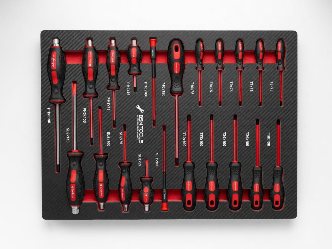 Servante d'atelier 7 tiroirs finition métal garnie 262 outils AUTOFORGE — vue 11