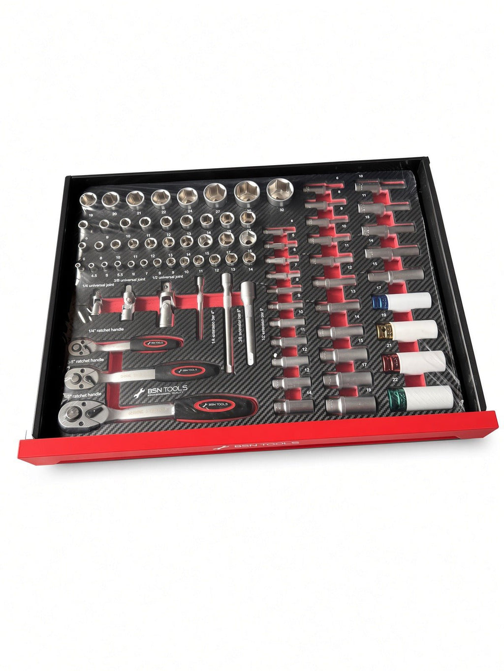8-drawer trolley — Metal Finish