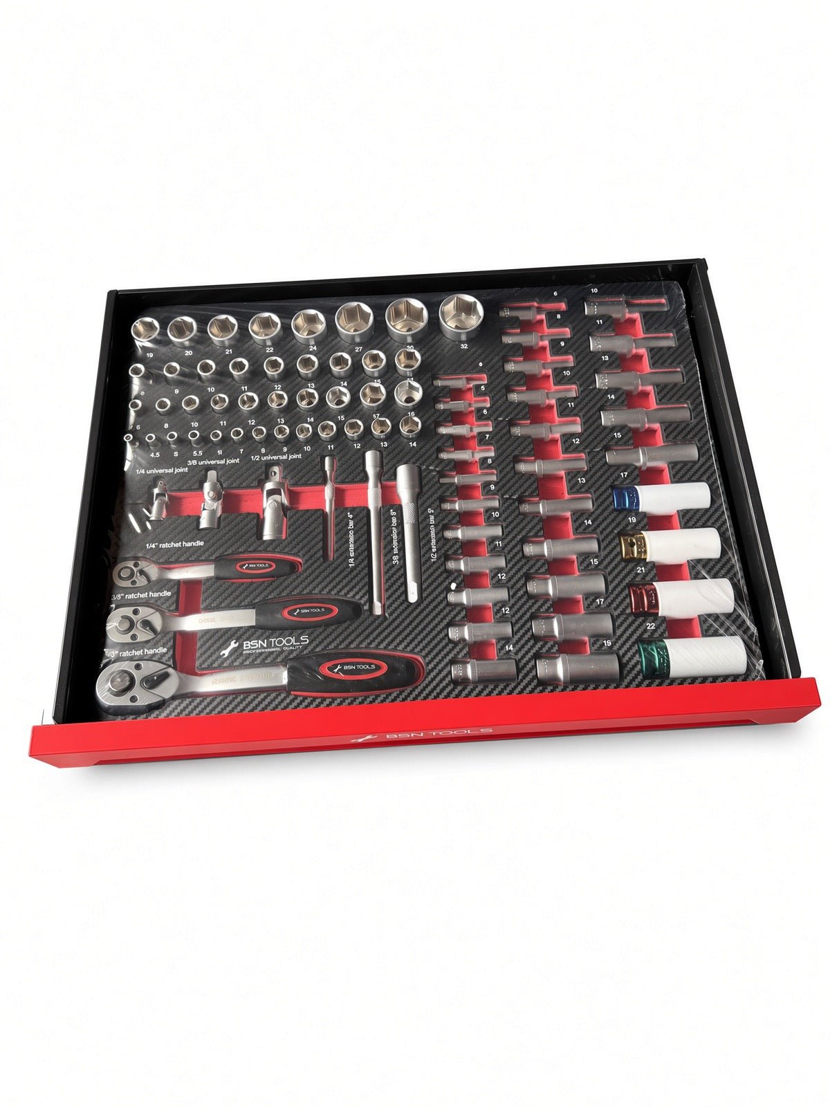 8-drawer trolley — Metal Finish