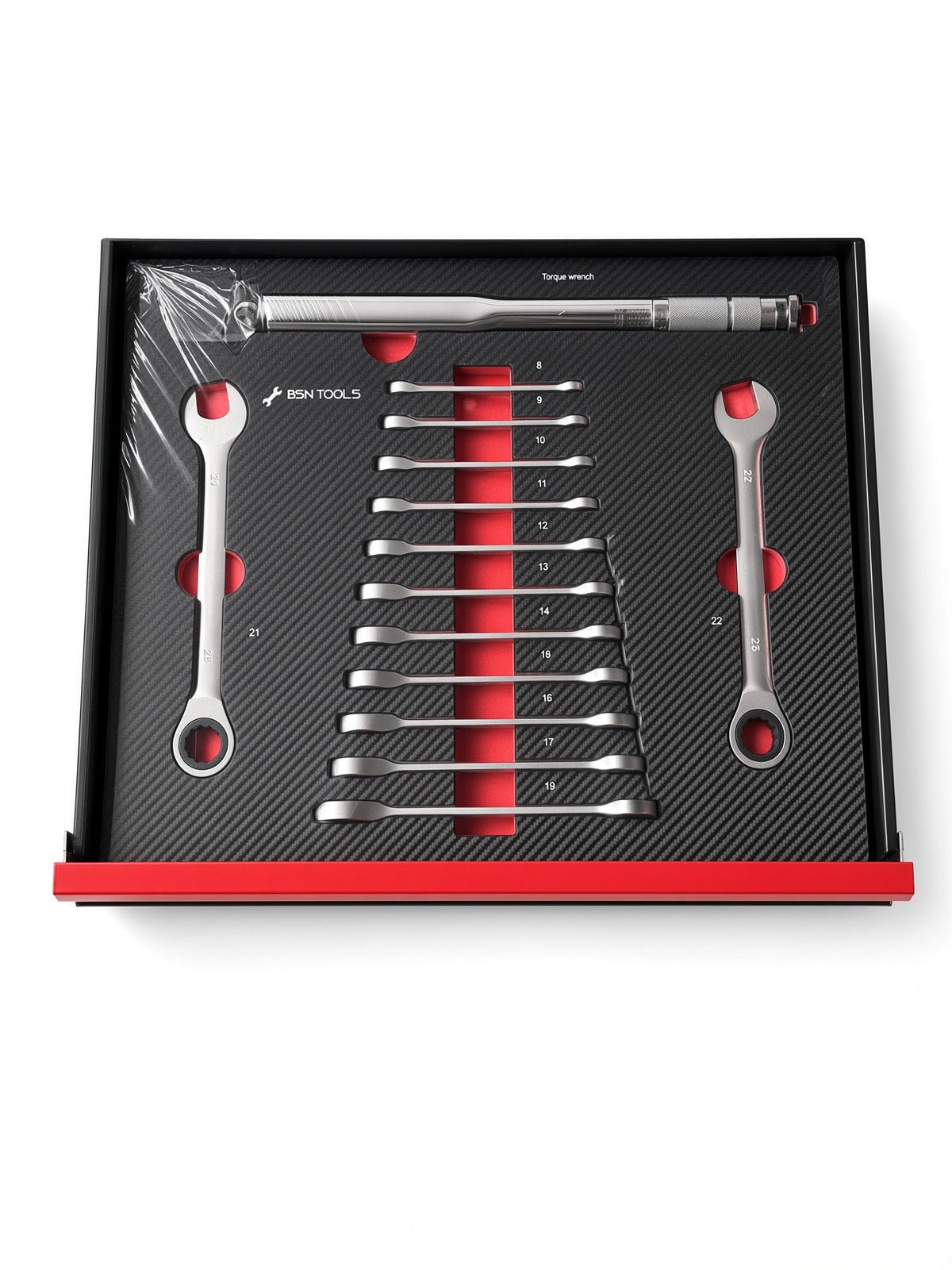 8-drawer trolley — Metal Finish