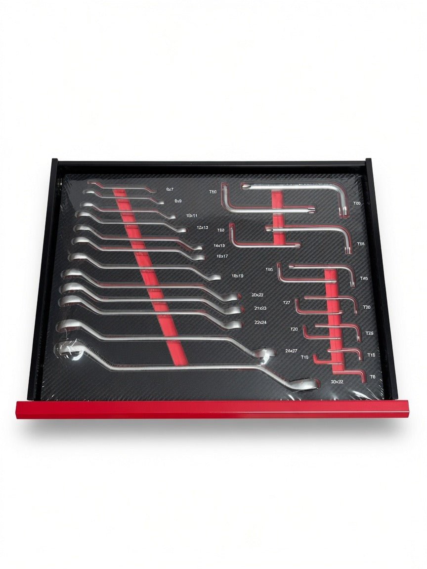 Servante d'atelier pro 11 tiroirs garnis 359 outils AUTOFORGE — vue 8